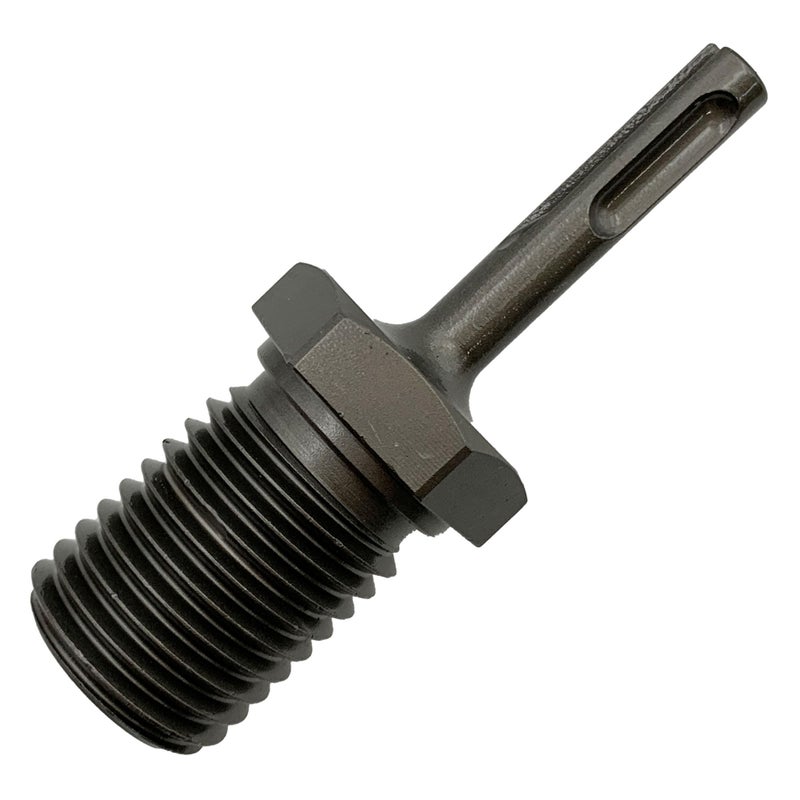 EDiamondTools محول مثقاب أساسي 1-1/4"-7 ذكر إلى SDS Plus لمثاقب الأساس. فولاذ معالج حرارياً بقوة عالية لدوام أطول. - Image 1